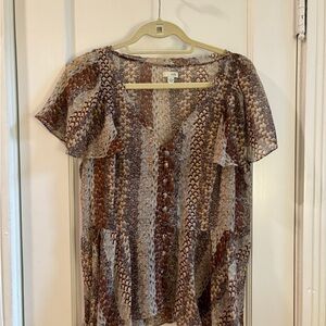 Odille Multicolor Patterned Blouse